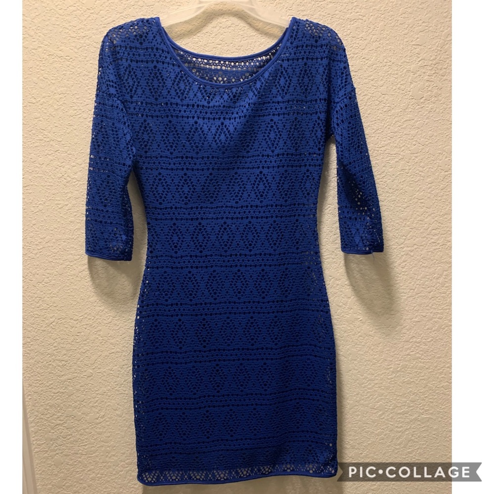 Blue Lace Dress